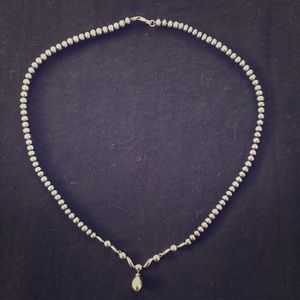 Real Gray Pearl Necklace